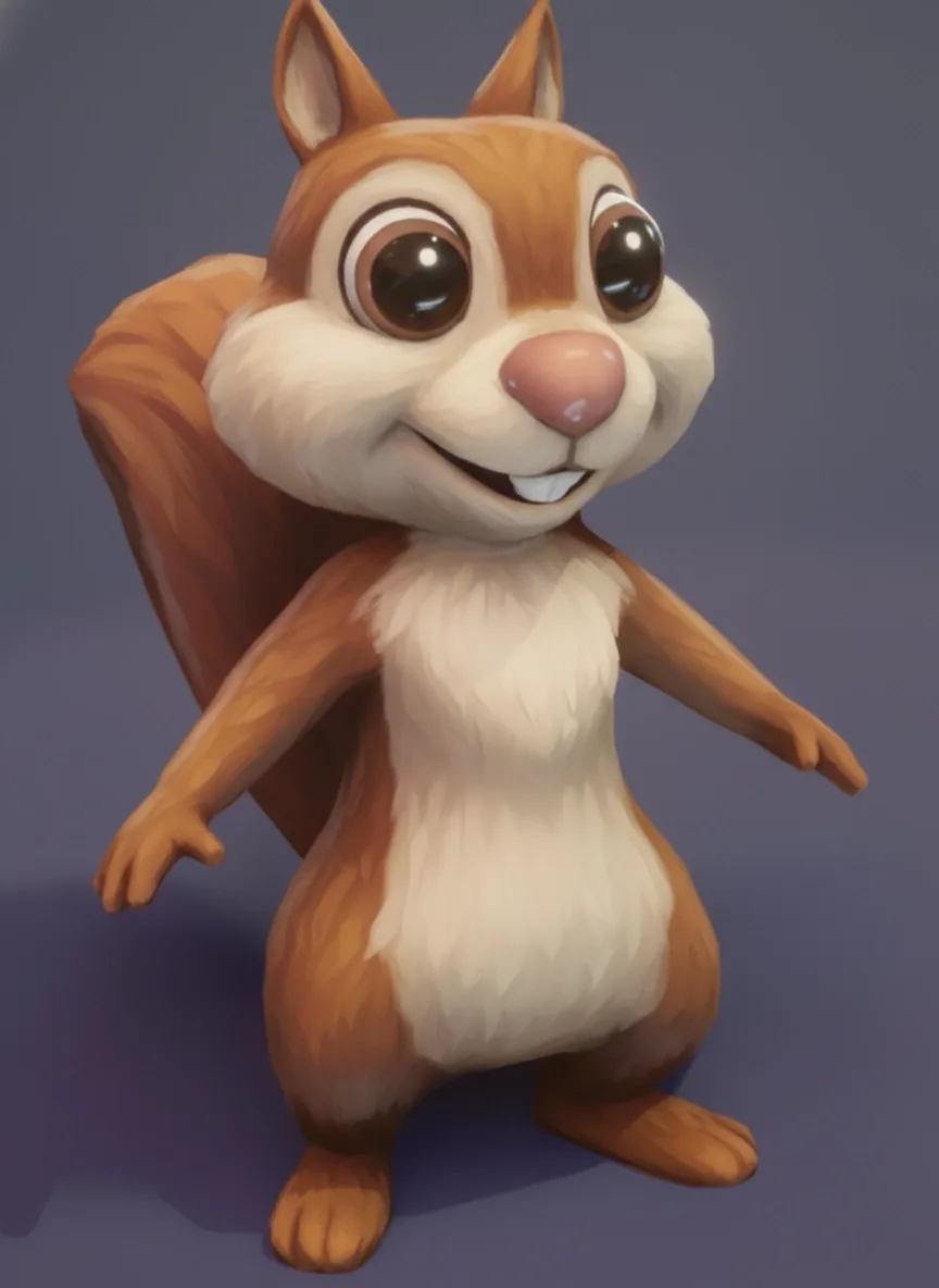 Cheerful Squirrel