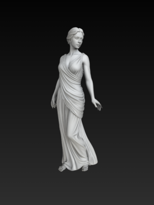 Draped Classical Figure