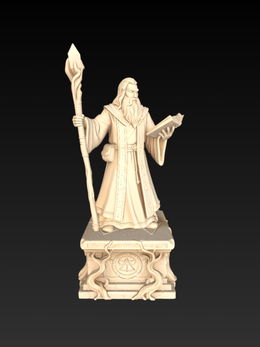 Arcane Sage Statue