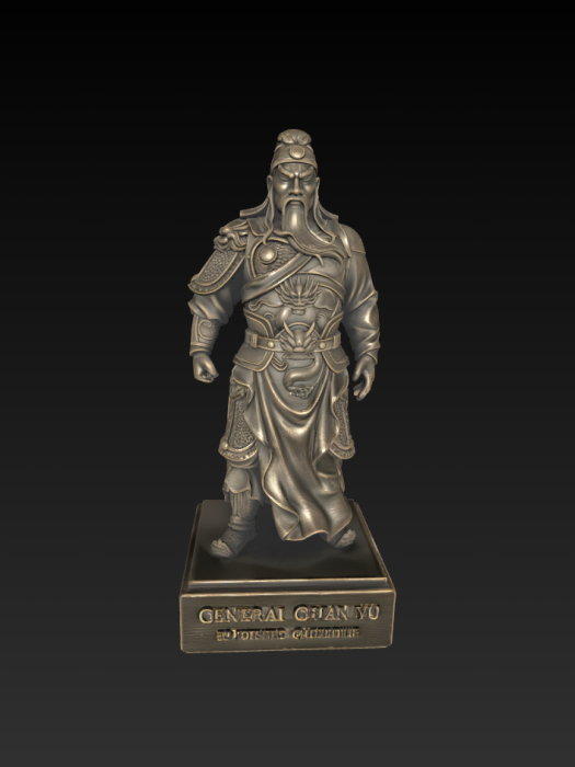 Bronze Warrior Statue