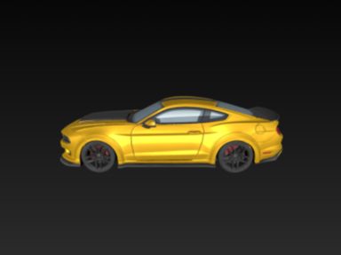 Golden Sports Coupe