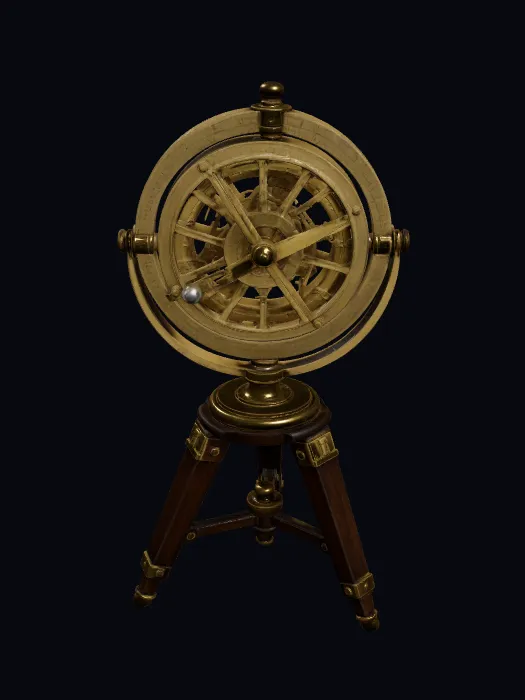 Brass Nautical Astrolabe 3D model from Kreat3D Inspiration