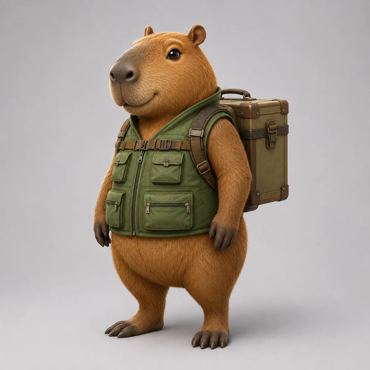 Capybara Botanist concept art from Kreat3D Inspiration