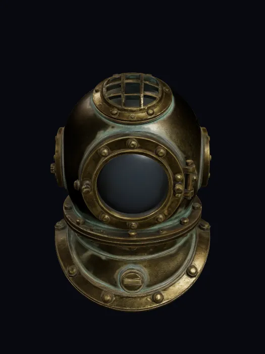 Deep-Sea Diving Helmet