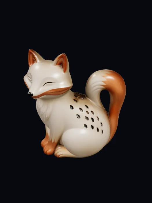 Fox Incense Burner
