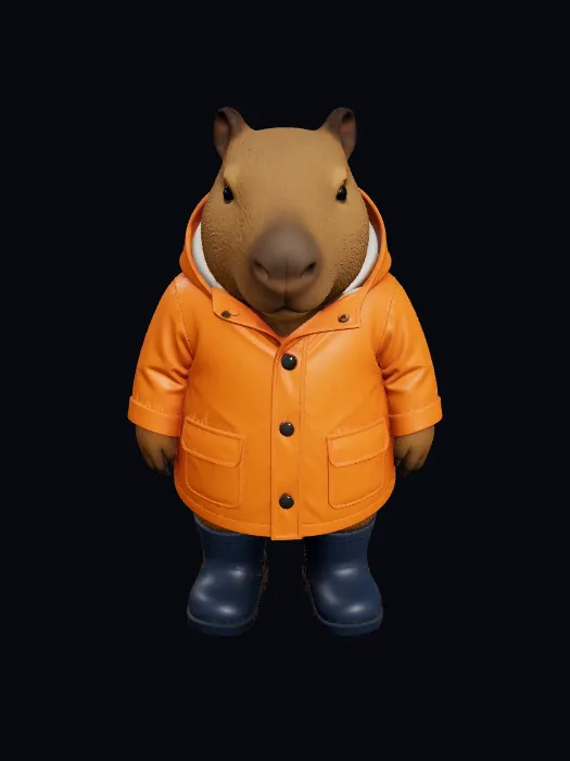 Puddle Scout character model