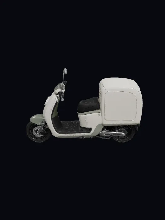 Retro-Future Cargo Scooter